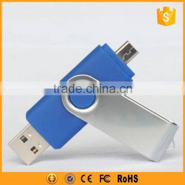 2016 promotional gift custom OTG usb flash drive for android smartphone