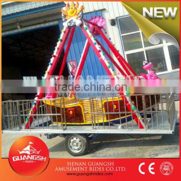 Funfair playground children games for sale, mobile mini pirate ship mini carnival rides