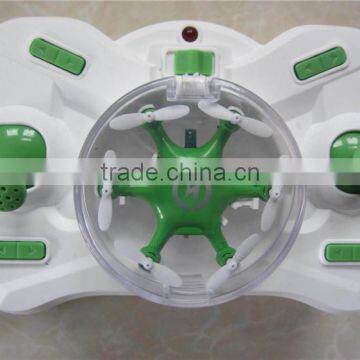 2016 Newest Green / Blue 2.4GHz 360 Degree Rotation Mini rc Hexacopter Hovering Nano Hexa Drone Toys for Kids photo-4