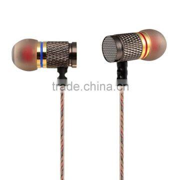 KZ EDR1 Professional Earphones In-Ear Metal Aluminum Heavy Bass Music Mobile Phone Computer MP3 HIFI DJ Enthusiast Special Use