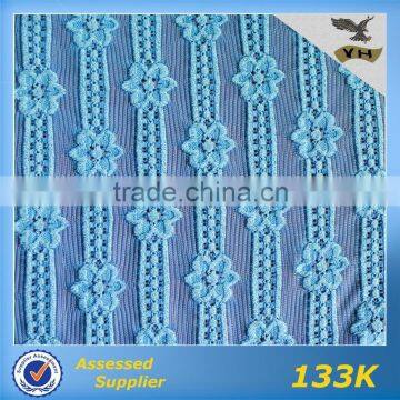 2014 navy blue lace fabric fashion lace curtain fabric dentelle lace fabric jacquard lace fabric