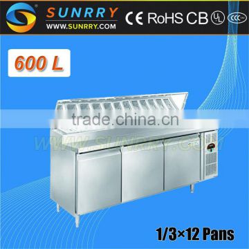 Pizza Preparation Refrigerated Refrigeration Counter 12Pans (SY-RST2230S SUNRRY)