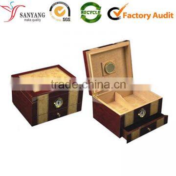 Double Floors Wood Cigarillo Packaging Box High Quality Quality Choice