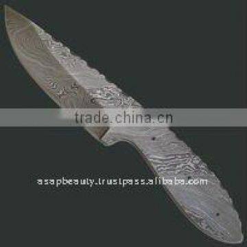 Damascus blanks blades