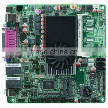 Wide voltage Celeron 1037U board double eight LVDS display 10COM Board