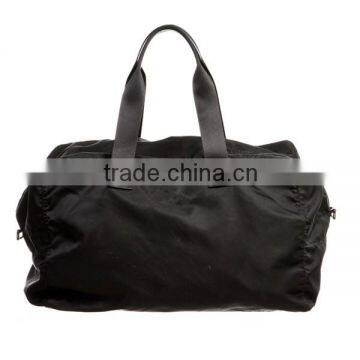 Black Nylon Duffel Bag,Gym Bag