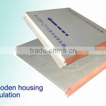 Fireproof insulation core material for wooden house