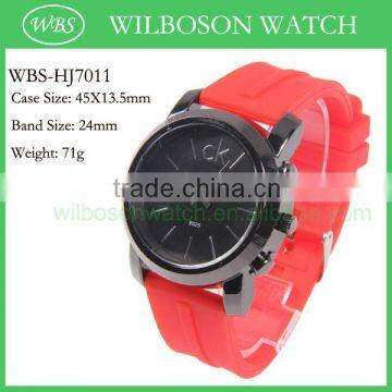 Japan movt silicone silicone watches in bulk