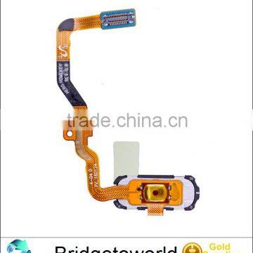 Lowest price assembly home button key with flex cable ribbon for Samsung galaxy S7