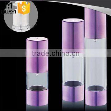 15ml/30ml/50ml round shape AS material airless cosmetic packaging