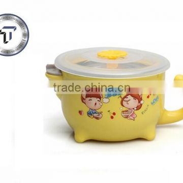 Baby feeding bowl, keep & stay warm kids bowl, thermal insulation & heat preservation children bowl