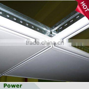 Baffle ceiling suspended ceiling grid hanging wire white flat ceiling t grid exposed stereo ceiling t grid