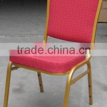 Chinese furniture iron frame stacking cheap dining room chairs YC601