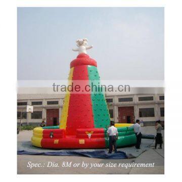 Customizable PVC tarpaulin pleasant-goat outdoor Inflatable Climbing