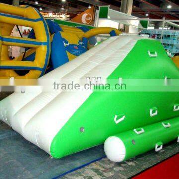 interesting inflatable iceberg / water sport