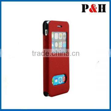 Windown View Leather Case Cover For Iphone 6 photo-2