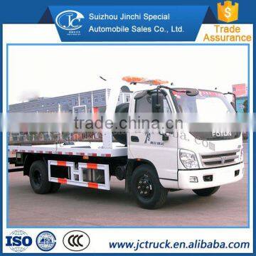 The Most Fashionable 120horse Power Foton 2 Axles Platform Wrecker Truck Price photo-3