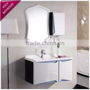 ROCH 8027 Economical Solid Wood Cabinet Bathroom China Bathroom Furniture