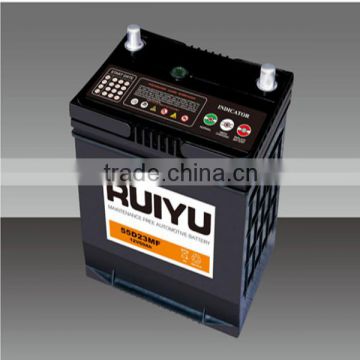 korea quality 55D23L Maintenance Free car battery