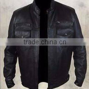 Men,s Fashion Leather Jacket