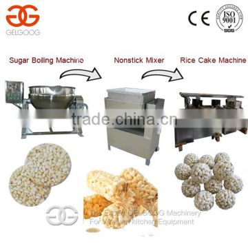 Puffing cereal bar making machine/cereal bar machine