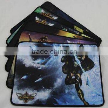 Full print cybercafe game neoprene mouse mat pad