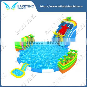 Guangzhou inflatable customzied mini / giant water park