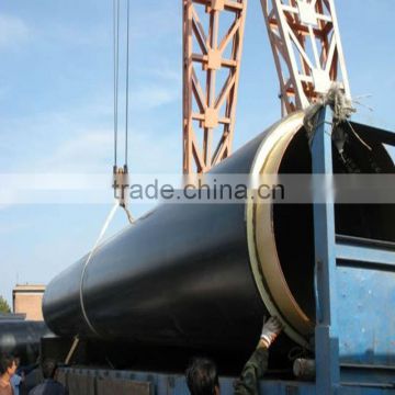 high density polyurethane insulated pipeline