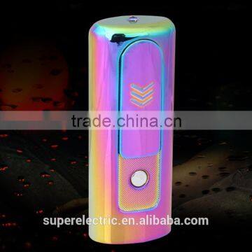 Factory direct supply new design double-arc led chargeable lighters usb electric rechargeable lighter
