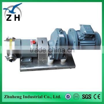 food grade syrup/honey pump/stainless steel rotary lobe pump