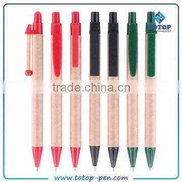 Strict QC system factory Eco-friendly recycled eco paper pen