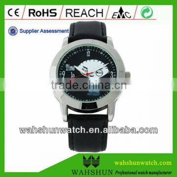 quartz lovely cute cool kids leather watch