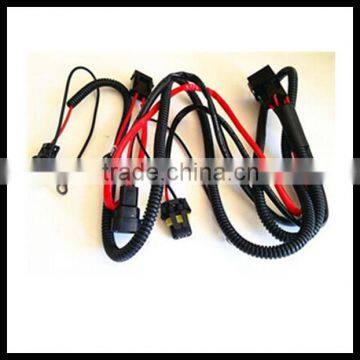 2014 New hid xenon headlight lamp H3 relay harness cable wire holders hid relay harness for H3