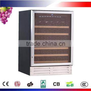 46 Bottles Single Zone Compressor Upright Wine Refrigerators JC-145A1EQ