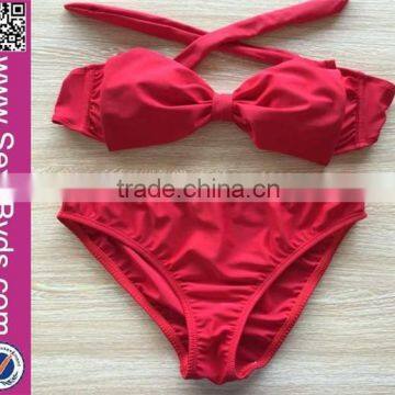 2pcs Set Lovely Style Young Girl Sexy Bikini