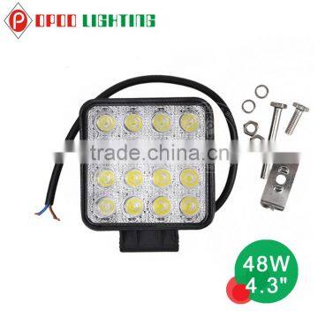 48W heavy duty off road truck led work light