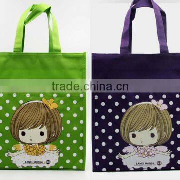 new fashion washed canvas bag for children custom logo