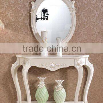 2016 Christmas New Products Best Sales High Quality Antique UK Mirror Console Table