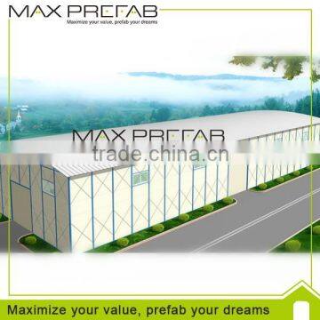 Prefab steel frame factory warehouse building Manufacturer