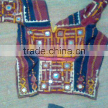 old indian textile cholis