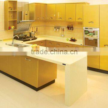 2016 excellent design knock-down mdf kitchen cabinet