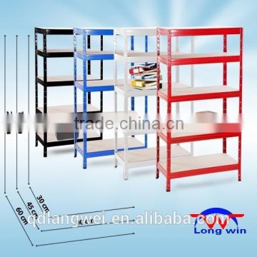 $ 30000 Trade Assurance TUV Verified Mail Order Packing Boltless 5 Tier Wood Shelf