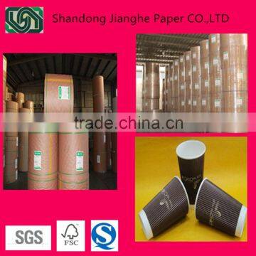 Pe coated disposable coffee cup base paper