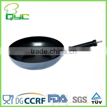 Non-Stick Carbon Steel Blue Coating Wok