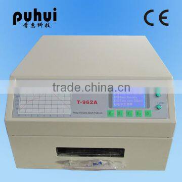 t962a reflow oven,mini reflow, desktop wave solder,taian puhui