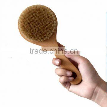 Wooden bath brush