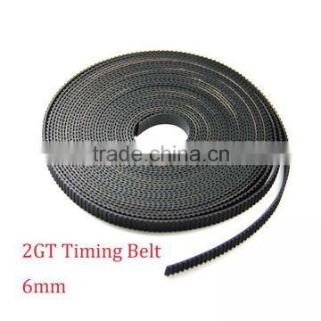 Printer 3D 5M 2GT Timing Belt 6mm GT2 Open Type Synchronous Belt 2GT-6 Black ShenZhen Printer Part