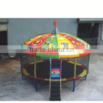 big indoor trampoline, ZY-TR501	kids trampoline/jumping bed