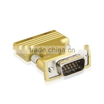 1080P HDMI Female to VGA Male Converter with Audio 3.5mm Adapter Signal Output