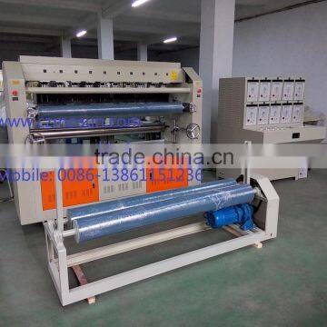 Ultrasonic quilting machine for polyester fabric and wadding